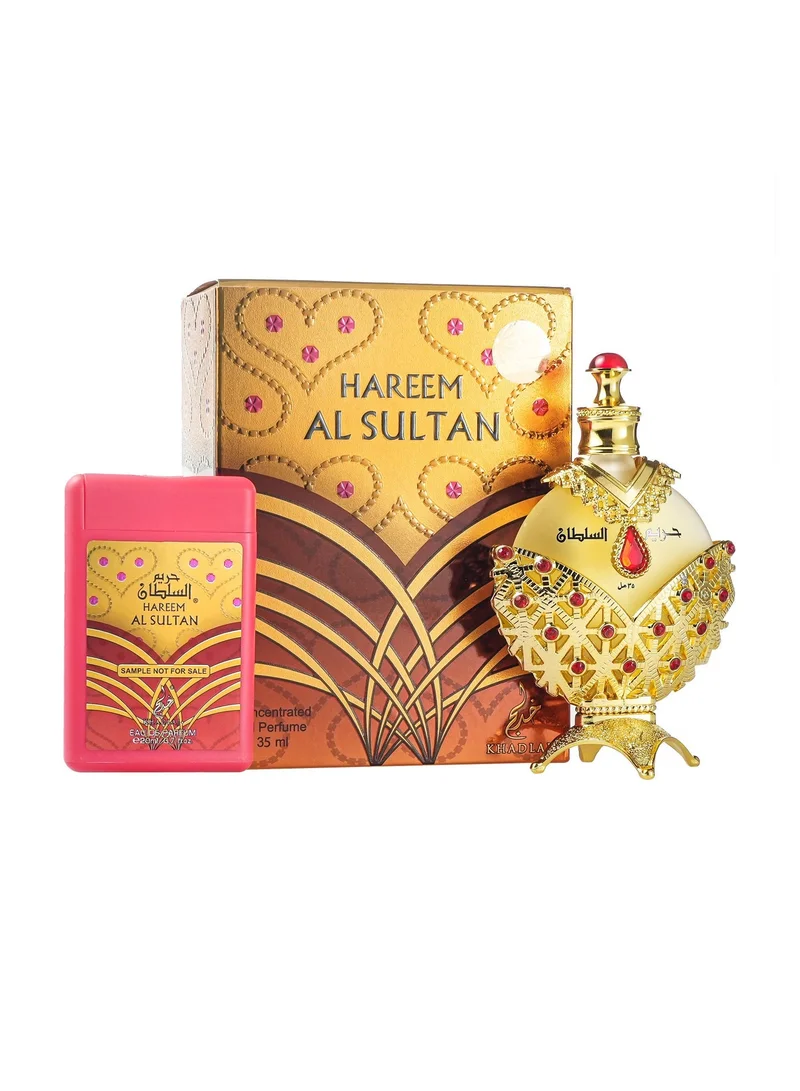 KHADLAJ PERFUMES HAREEM AL SULTAN GOLD Concentrated Perfume Oil 35ML